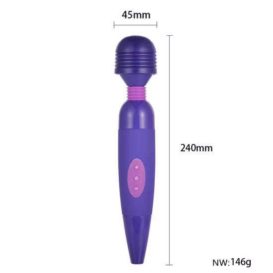Meistverkauftes medizinisches Silikon-AV-Zauberstab-Massagegerät für Erwachsene, Vibrator-Geschlechtsprodukt für Frauen